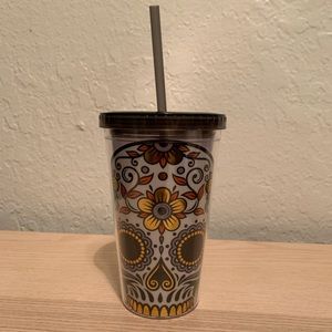 3/$20 | Aladdin | Day of the Dead skull tumbler
